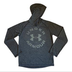 Under Armour ~ Youth Boys Green Heat Gear Shirt